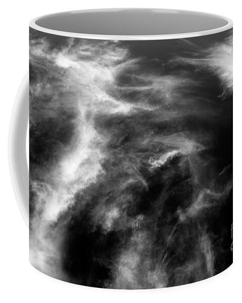 Atmosphere Coffee Mug featuring the photograph Cirrus clouds with Nature Patterns by Jim Corwin