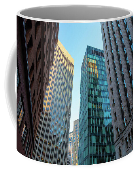 City Coffee Mug featuring the photograph City High Rises by Jonathan Nguyen