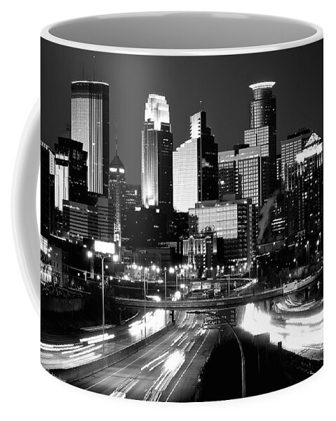 City Coffee Mug featuring the photograph City Nights by Susan Herber