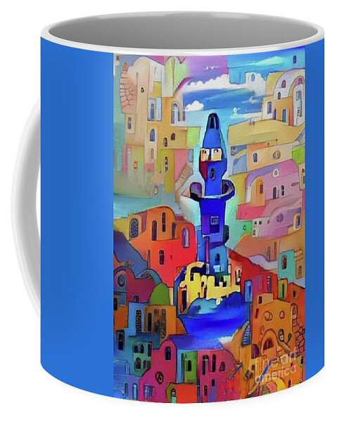 City Coffee Mug featuring the photograph City of Colours by Nina Silver