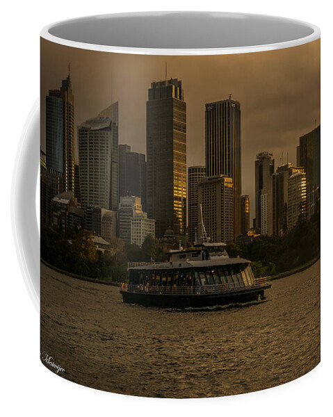 City Coffee Mug featuring the photograph City Skyline by Andrew Matwijec