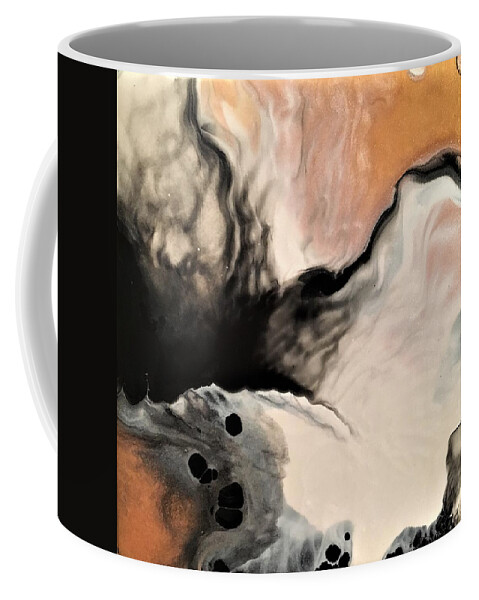 Abstract Coffee Mug featuring the painting Classic by Soraya Silvestri