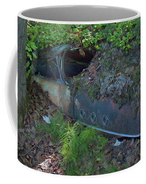 Nature Coffee Mug featuring the photograph Classic Wreck by Cathy Mahnke