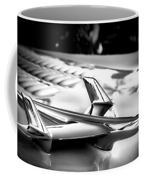 Automobile Coffee Mug featuring the photograph Classy in Chrome by Mark David Gerson