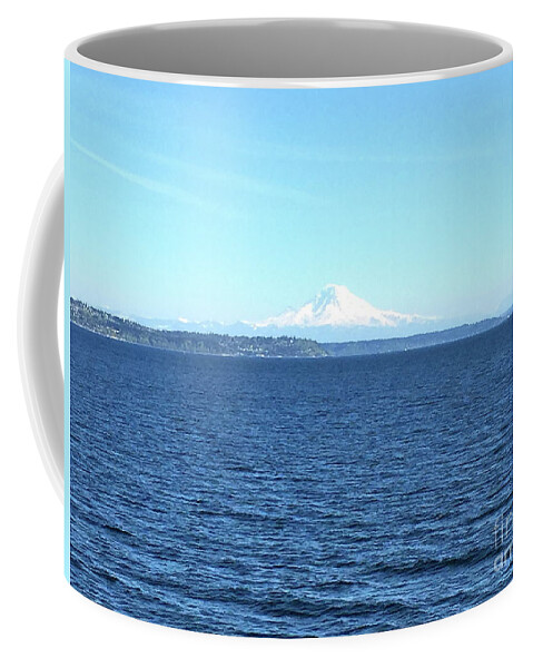 Seattle Coffee Mug featuring the photograph Clear by Dennis Richardson