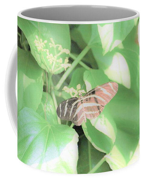 Cleveland Ohio Butterfly Coffee Mug featuring the photograph Cleveland Butterflies4 by Merle Grenz