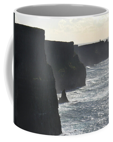 Travel Coffee Mug featuring the photograph Cliffs of Moher 1 by Mike McGlothlen
