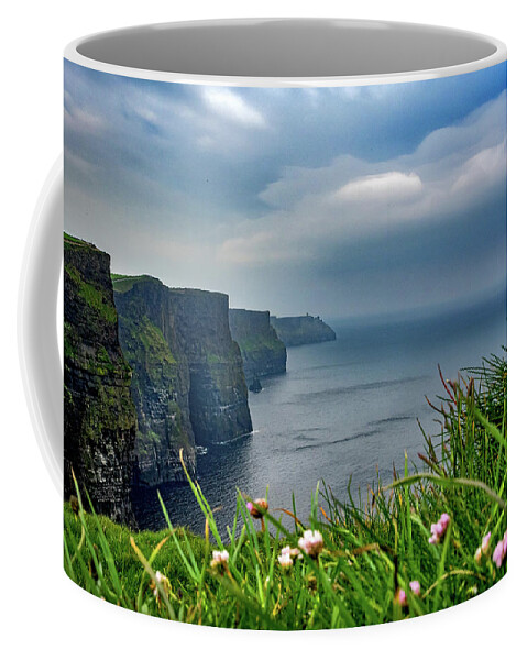 Cliffs Of Moher Coffee Mug featuring the photograph Cliffs of Moher by Mark Llewellyn