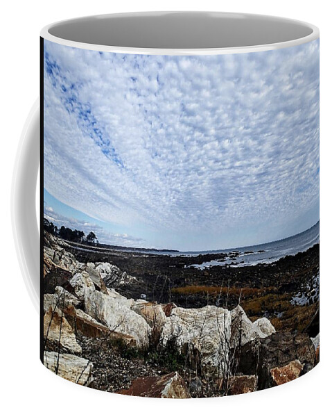 Clouds Coffee Mug featuring the photograph Cloud show by Lois Lepisto