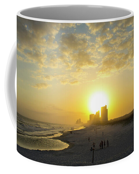 Alabama Coffee Mug featuring the photograph Clouds at Orange Beach - Gulf Shores by James-Allen