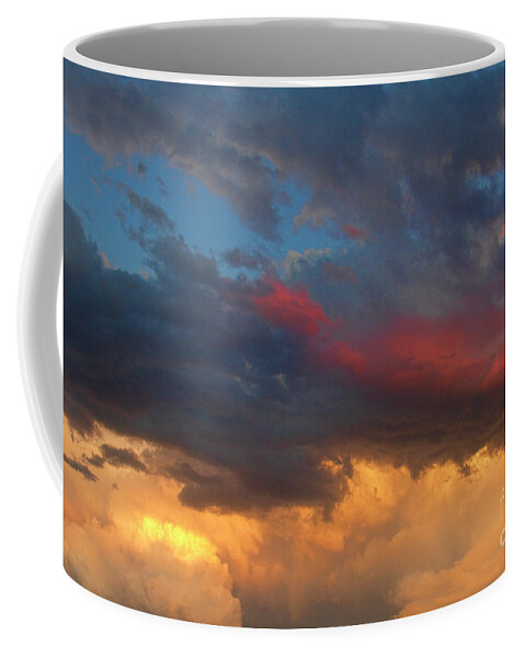 Sunsets Coffee Mug featuring the photograph Cloudscape Before the July 13th Storm 24 by James BO Insogna