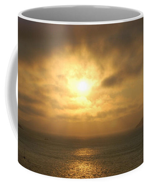 Sun Coffee Mug featuring the photograph Cloudy and Sunny by Maria Aduke Alabi