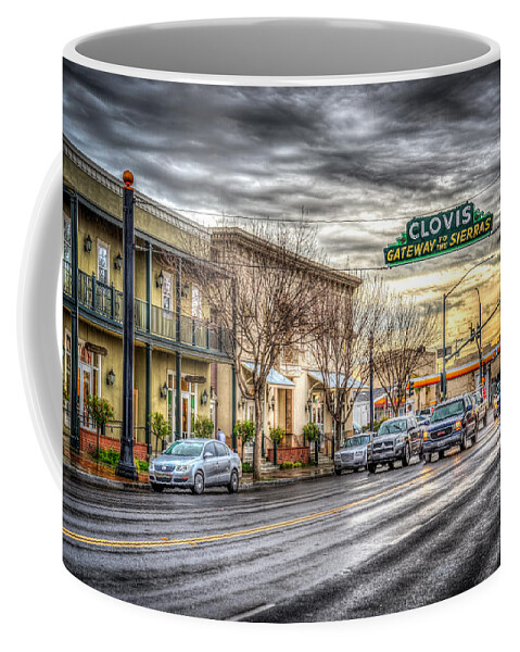 California Coffee Mug featuring the photograph Clovis California by Spencer McDonald