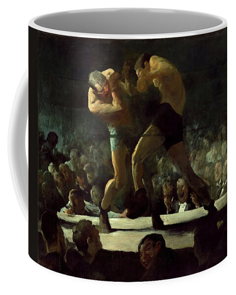 Club Night Coffee Mug featuring the painting Club Night by George Wesley Bellows