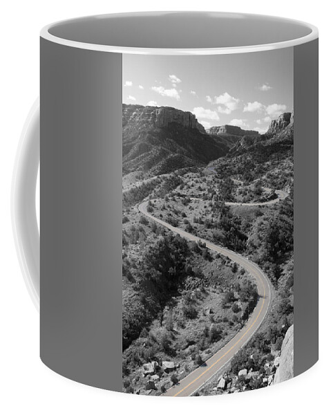 Cnm Switchbacks Coffee Mug featuring the photograph CNM Switchbacks by Dylan Punke