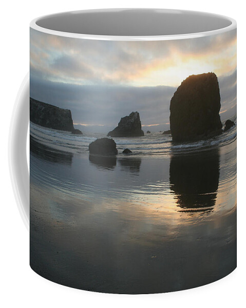 Landscape Coffee Mug featuring the photograph Coastal Light by Dylan Punke