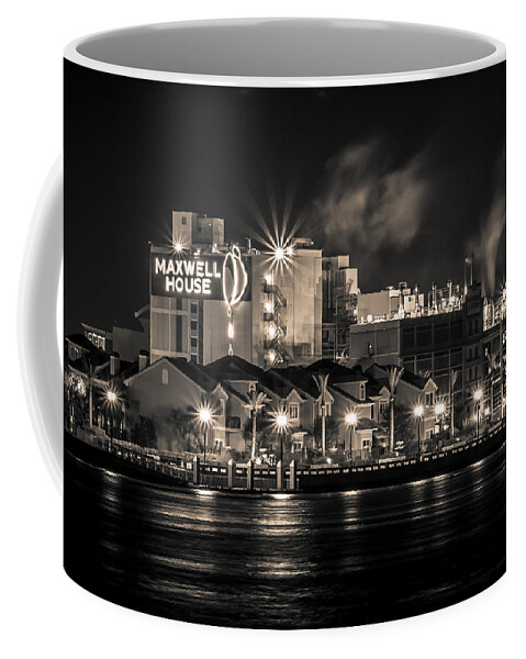 Coffee Coffee Mug featuring the photograph Coffee on the River by Valerie Cason