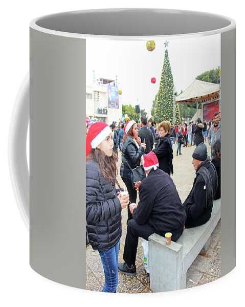 Bethlehem Coffee Mug featuring the photograph Coffee Time Break by Munir Alawi