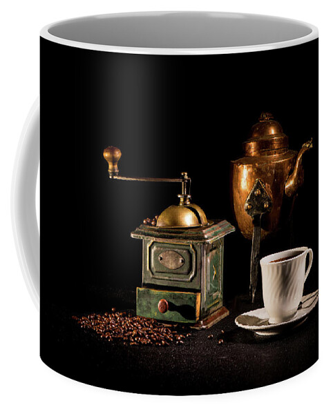 Coffee-time Coffee Mug featuring the photograph Coffee-time by Torbjorn Swenelius