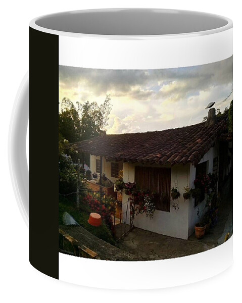 Urban Coffee Mug featuring the photograph Colombia Rural by David Cardona