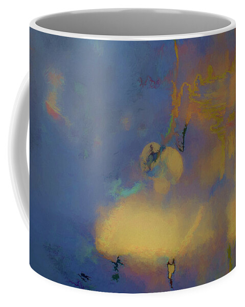 Abstract Coffee Mug featuring the photograph Color Abstraction LXVIII by David Gordon