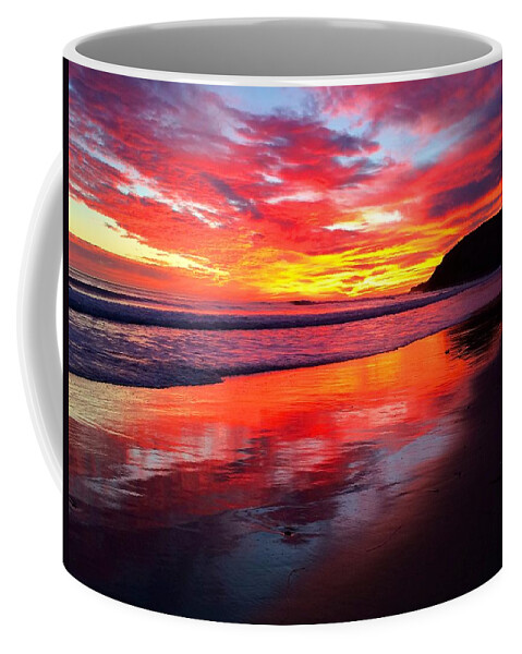 Sunsets Coffee Mug featuring the photograph Color Blast by JoJo Brown