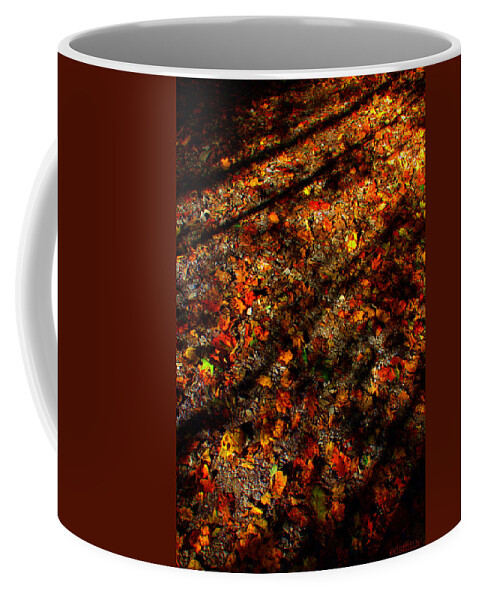 Color Curtain Coffee Mug featuring the photograph Color Curtain by Edward Smith