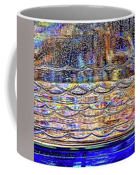 Bubbles Coffee Mug featuring the photograph Colorful Bubbles in a Bottle by Kirsten Giving