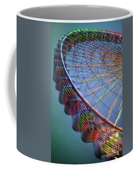 Colorful Coffee Mug featuring the photograph Colorful Ferris Wheel by Carlos Caetano