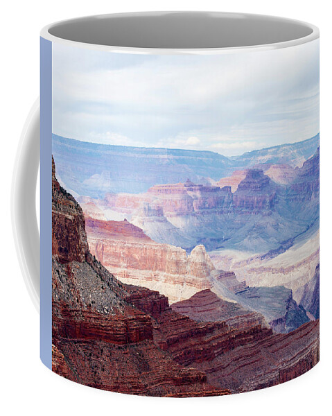 Landscape Coffee Mug featuring the photograph Colors of the Canyon by Ron McGinnis