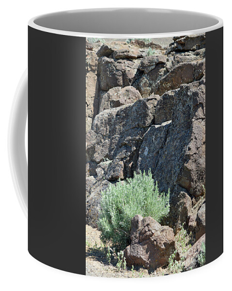 Columbia River Coffee Mug featuring the photograph Columbia River Ridge by Carol Eliassen
