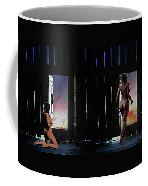 Nude Coffee Mug featuring the photograph Come Home by Broken Soldier
