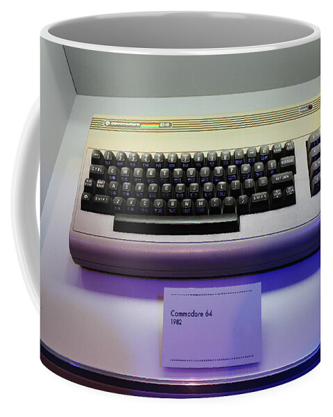 Commodore Coffee Mug featuring the photograph Commodore 64 Computer by Carlos Diaz