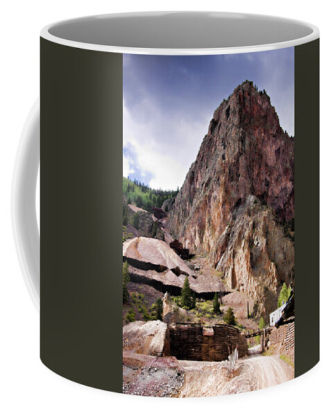 Colorado Coffee Mug featuring the photograph Commodore Mine by Lana Trussell