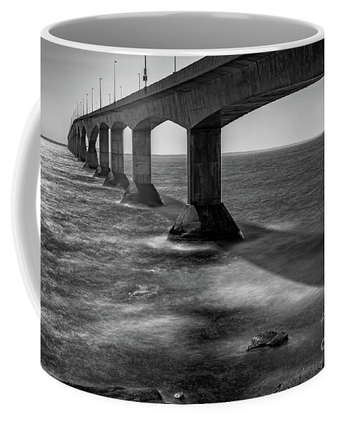 Canada Coffee Mug featuring the photograph Confederation Bridge by Doug Sturgess