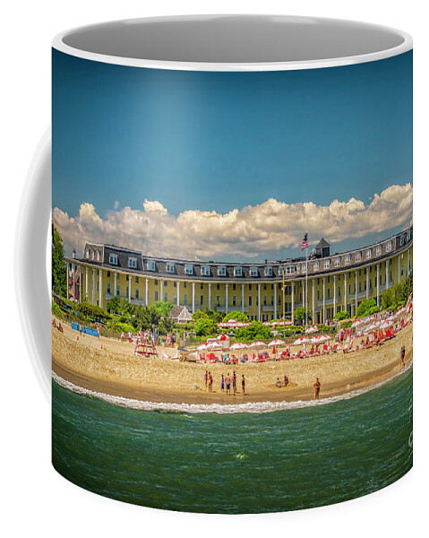 Atlanic Coast Coffee Mug featuring the photograph Congress Hall in Cape May by Nick Zelinsky Jr