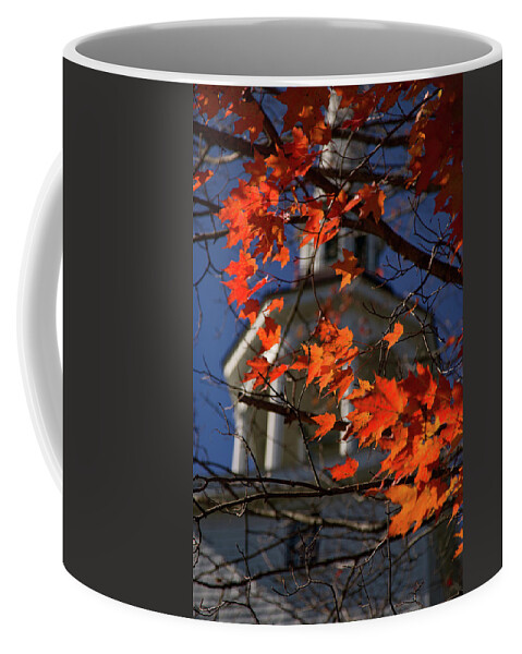 Jefffolger Coffee Mug featuring the photograph Connecticut fall foliage in view by Jeff Folger