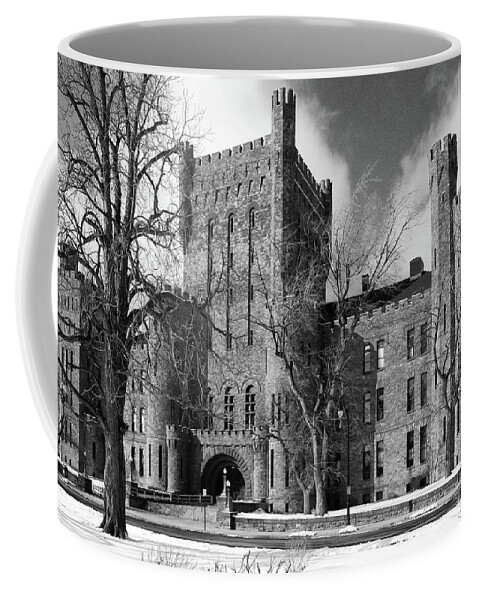Armory Coffee Mug featuring the photograph Connecticut Street Armory 3997b by Guy Whiteley