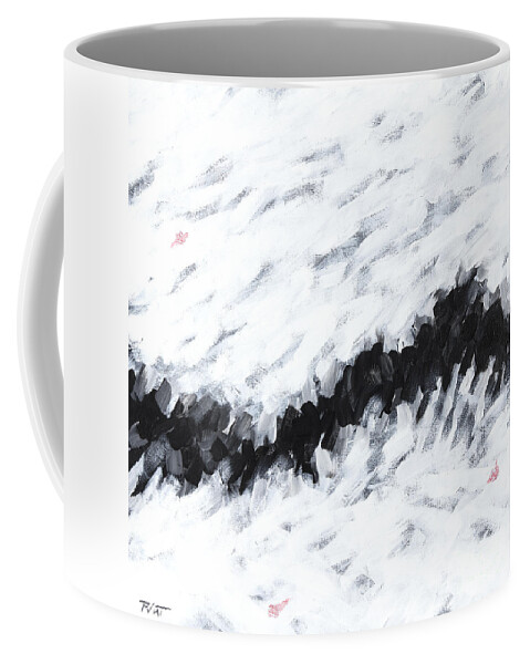 Landscape Coffee Mug featuring the painting Contemporary Landscape 1of2 by Gordon Punt