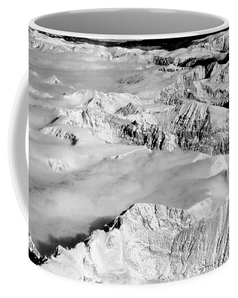 Continental Divide Coffee Mug featuring the photograph Continental Divide Clouds Rocky Mountains by James BO Insogna