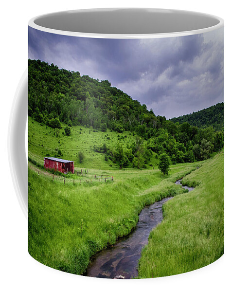 Coffee Mug featuring the photograph Coon Valley by Dan Hefle