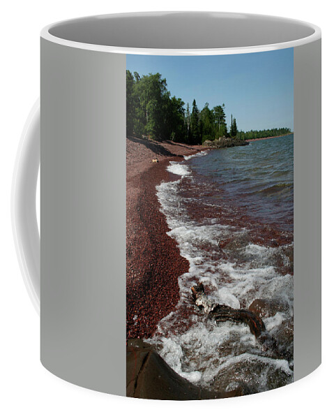 Copper Rock Beach Coffee Mug featuring the photograph Copper Rock Beach II by Dylan Punke