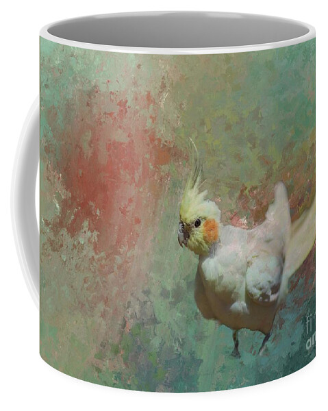 Corella Parrot Coffee Mug featuring the photograph Corella Parrot by Eva Lechner