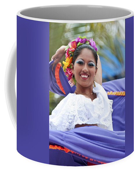 Costa Maya Coffee Mug featuring the photograph Costa Maya Dancer by Steven Sparks