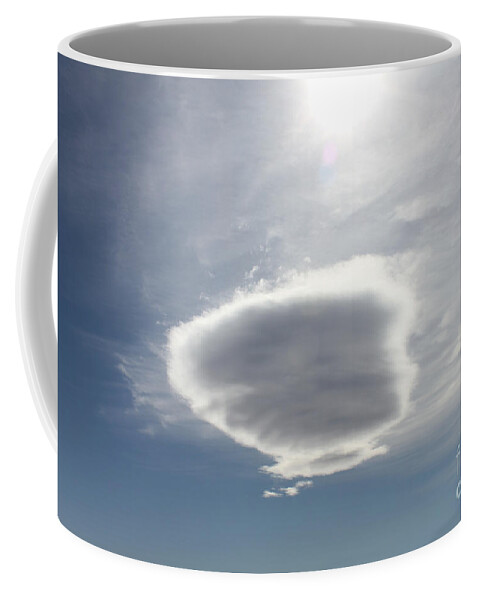 Landscape Coffee Mug featuring the photograph Cotton Baton Cloud by Donna L Munro