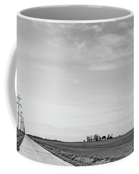 Rural Coffee Mug featuring the photograph Country Roads by Holly Ross