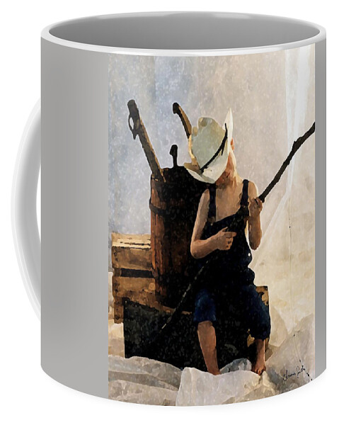 Cowboy Coffee Mug featuring the photograph Country Time by Amanda Smith