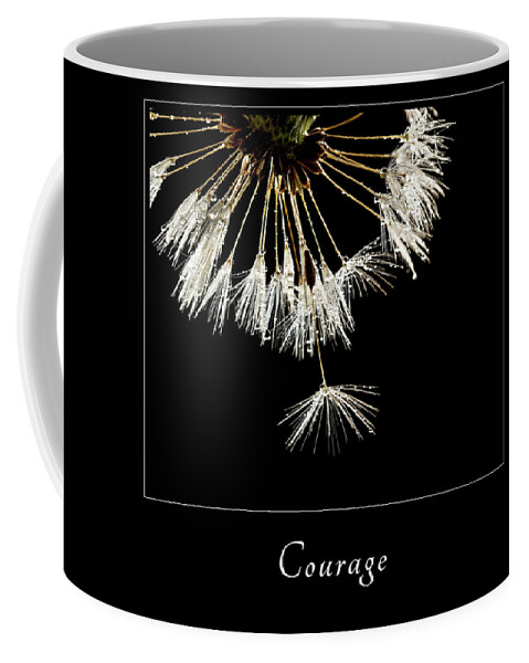 Inspiration Coffee Mug featuring the photograph Courage 3 by Mary Jo Allen