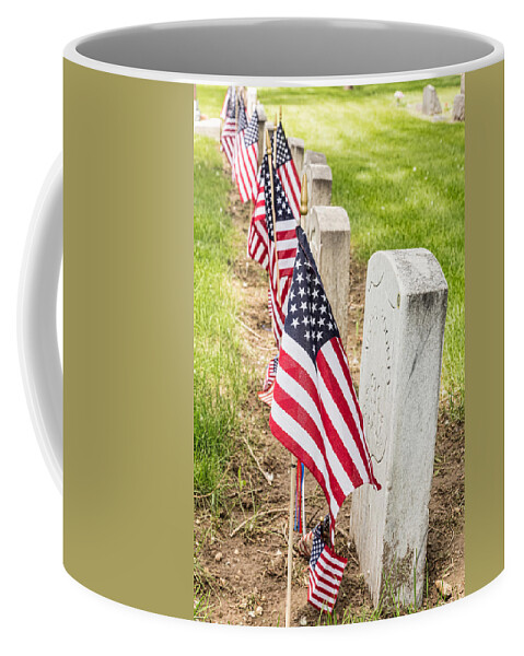 Memorial Coffee Mug featuring the photograph Courage Desire to Live Readiness to Die by James BO Insogna