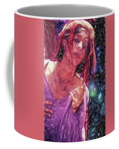 Jester Coffee Mug featuring the photograph Court Jester by Paul W Faust - Impressions of Light